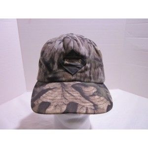 Muleskins Camper Hat Trapper Fleece Lined Vintage Mens Camo Canvas Size Large